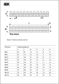 Колодка ЗВИ- 10 2,5-6 мм2 Н/Г (UZV4-010-06) IEK
