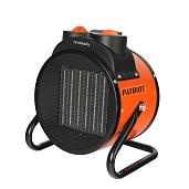 Калорифер электрический PATRIOT PTR 5S, 3.0 кВт, 220В, терморегулятор, керамический нагревательный элемент PTC, шнур с евровилкой