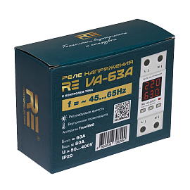 Реле напряжения RE VA-63A 46-299 Rostokelectro