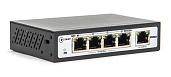 Коммутатор PoE Plus, мощность 120Вт, порты: 4-Ethernet, 1-Uplink SKAT PoE-4E-1E Бастион