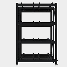 Стеллаж 4 полочный 2 ряда 960х935х1430 R4N2R969314AT Systeme Electric