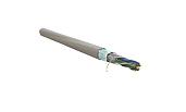 Витая пара экранированная F/UTP кат.5e 4x2x0,50 (24 AWG) LSZH нг(A)-HF Серая одножильная внутренняя WR-FTP-4P-C5E-LSZH-GY WRline 505752