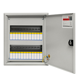 Щит ЩРн-24 IP31 с пластиковым замком (350х300х120) mb21-24n EKF