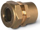 Муфта обжим д/нерж.трубы латунь ВР 15х1/2" Stahlmann SSFL1501/2BEF