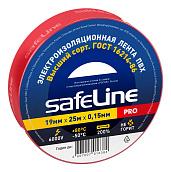Изолента ПВХ красная 19х25м 12125 Safeline