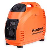 Генератор инверторный 2000i, 1,5/1,8 кВт, уровень шума 58 dB, вес 18,5 кг PATRIOT 474101035