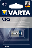 Элемент питания CR2 Professional Lithium 3В д/фототехники бл/1 (06206 301 401) батарейка литиевая 6206301401 VARTA