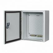 Шкаф монтажный уличный с монтажной платой IP54, 290х340х180 мм Мастер 1У Телеком-Мастер
