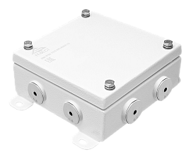 Коробка монтажная КМ IP66(Р)-1515 8 вводов (8-13) 150х150х62 Гефест
