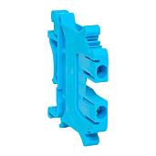 Колодка клеммная винтовая 2.5 UT синяя scr-ut-2,5-b EKF