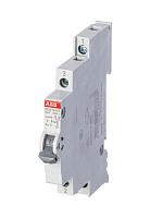 Выключатель нагрузки однополюсный E214 1п 16А 250В на DIN-рейку ABB (2CCA703025R0001)