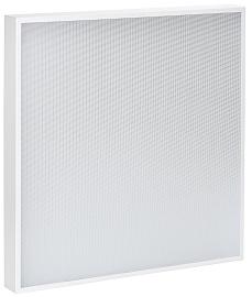 LIGHTING PRO Светильник светодиодный ДВО 1001A 30Вт 3000К IP40 595х595мм микропризма БАП 3ч IEK