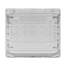 Основание силового щита "Nova" (с DIN-рейками) 12 модулей IP40 EKF PROxima nv-pbase-12