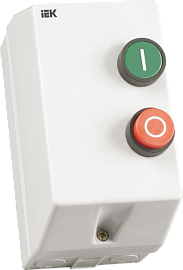 Контактор КМИ11860 18А IP54 с индик. Ue=230В/АС3 IEK