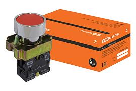 Кнопка управления BА41 без подсветки красный 1з SQ0704-0058 TDM