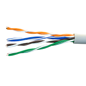 Кабель витая пара SUPRLAN Premium UTP 5e 4x2x0,51 Cu нг(А)-LSLTx In. (RUS) 01-0340-3