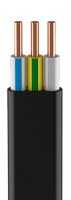 Кабель ВВГнг(A)-LS - П 3х 1,5 ок (N,PE) -0,66 Промэко kz2203015