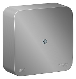 Коробка распределительная BLANCA открытой установки IP42 алюминий BLNRK000013 Schneider Electric