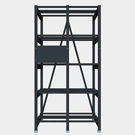 Стеллаж 5 полочный 2 ряда 960х935х1855 R5N2R969318AT Systeme Electric