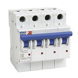 КЭАЗ Авт выкл 4П C  25А 6кА BM63 OptiDin   DC  338080 /1шт/ (Новый) ++ 338080 КЭАЗ