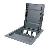 Лючок напольный на 6 модулей 45х45 KOPOBOX 57 (LB) KOPOBOX 57_LB KOPOS