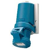 Розетка кабельная силовая 32/230/3 настенная IP44 1346 Mennekes