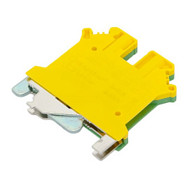 Колодка клеммная винтовая 2.5 UT земля scr-ut-2,5-pe EKF