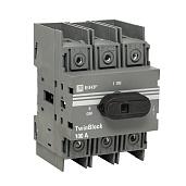 Рубильник 100A 3P с рукояткой управления для прямой установки TwinBlock PROxima tb-100-3p-f EKF