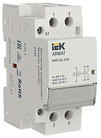 Контактор модульный ARMAT KMR 63А 24В AC/DC 2НО AR-KMR20-063-20-024 IEK
