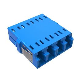 Адаптер LC/UPC-Quad, Senior/Senior, SC-footprint, ОS2, синий RNFA9UQLC DKC