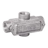 DKC 6430-50 Коробка ответвительная алюминиевая, 4 ввода, М50х1,5,IP55,171х78х71мм