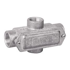DKC 6430-50 Коробка ответвительная алюминиевая, 4 ввода, М50х1,5,IP55,171х78х71мм