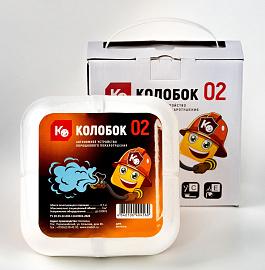 Автономное устройство порошкового пожаротушения АУПП Колобок-02 (квадрат)