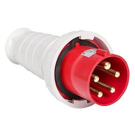 Вилка кабельная силовая переносная 045 3Р+РЕ+N 125А 380В IP67 (ps-045-125-380) EKF