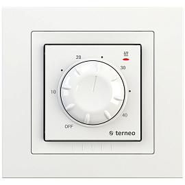 Терморегулятор механический для теплого пола, 16А, 3000ВА, 10…+40°C, Terneo rtp unic