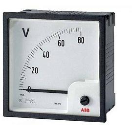 Вольтметр переменного тока прямого включения VLM-1-500/72 16072586 ABB