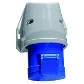 Розетка настенная 32А 3п(2Р+Е) 6ч, 230В, IP44 92x94 Quick-Connect Bals 11919