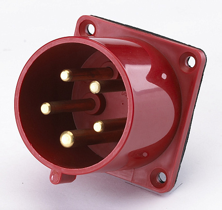 Изображение товара Вилка для скрытой проводки DEKraft 3Р+РЕ+N 32А IP44 380В