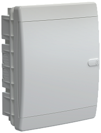 Бокс пластиковый ЩРВ-П-18 IP41 встраив. UNION Compact бел. дв. 290х236х103 UIC-KP13-V-18-41-K01 /уп.4шт/ IEK