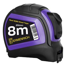 Рулетка Ermenrich Reel SQ80, фиолетовый 84584