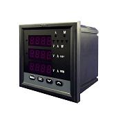 Многофункциональный измерительный прибор PD666-8S4 380V 5A 3 фазы 120x120 светодиод. дисплей RS485 765095 CHINT