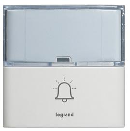 Кнопка звонка дверная Премиум белый 094279 Legrand