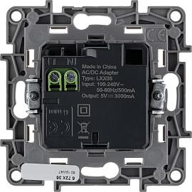 Устройство зарядное USB тип А / тип С  3000мА 15Вт Etika белый 672236 Legrand