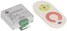 Контроллер с ПДУ радио MONO 1 канал 12В 10А 120Вт белый  LSC1-MONO-120-RF-20-12-W IEK
