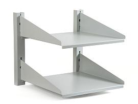 Стеллаж настенный для ИБП Frame T-К-2х120-Ч Бастион