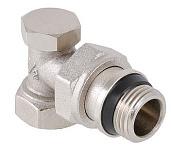 Клапан запорно-балансировочный угловой 1/2" настроечный с уплотнением VALTEC VT.019.NR.04