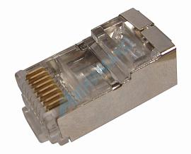 Джек RJ-45 8P-8C CAT5e (с экраном) 05-1023 Rexant