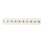 Маркеры для JXB-ST 2,5 с нумерацией 1-10 (10 шт.) zb-st-2.5-1-10 EKF PROxima