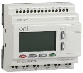 Реле логическое PLR-S. CPU1206 серии ONI PLR-S-CPU-1206 IEK
