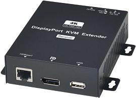 Комплект (передатчик + приемник) для передачи DisplayPort + USB + RS232 DP02U SC&T